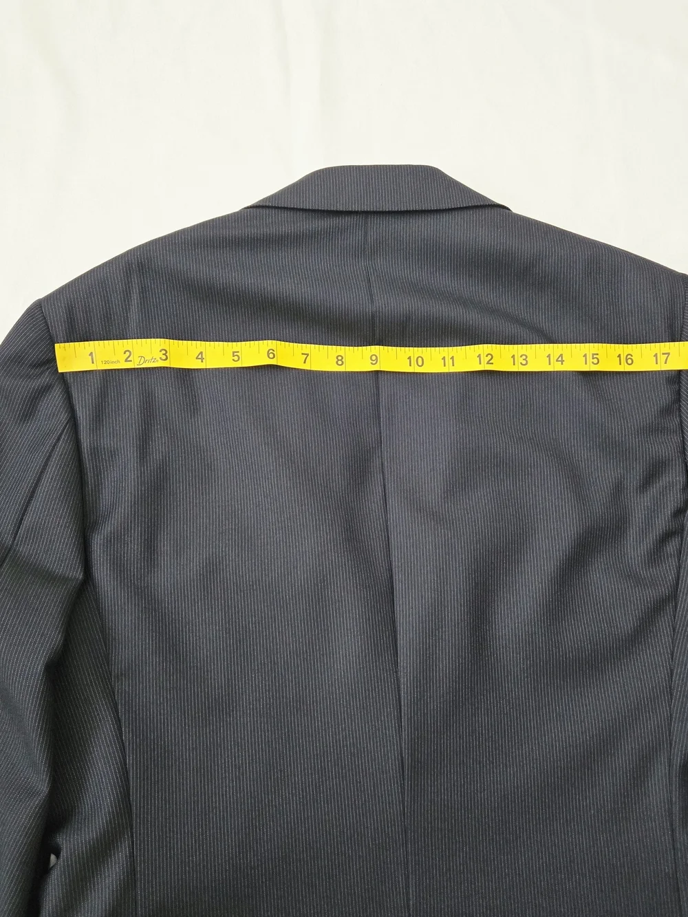 Suitsupply Vitale Barberis Canonico Wool Navy Pinstripe Blazer Jacket Mens US38R